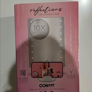 Conair Pink LED-Lighted Social Media Mirror